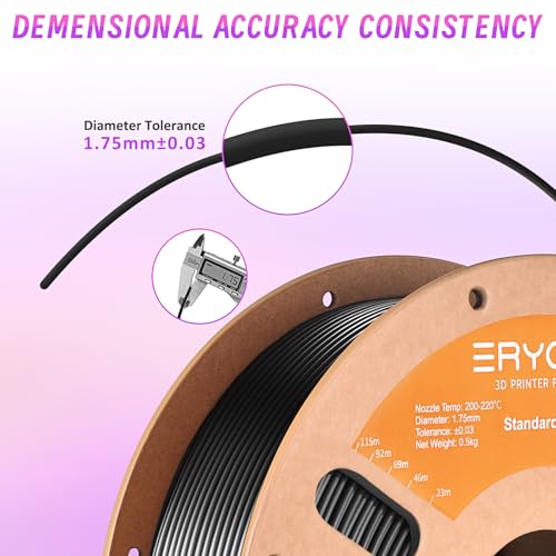 Filamento TPU 1.75mm para Impresoras 3D - 0.5kg, Dureza 95A, Negro ±0.05mm - Fernando Cortés