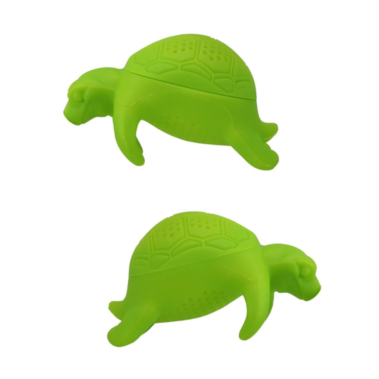 TOPBATHY 6piezas Infusor De De Forma De Tortuga Colador De Para Sueltas De Cocina Divertidas y Prácticas Verde