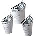 National Tree Set of 3 Assorted Tin Pots with "Flowers" (RAS-HJRS15063)