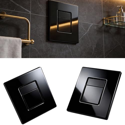 Panel de descarga de inodoro para cisterna empotrada GD2 placa de ABS repuesto 38732 5