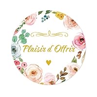 72 étiquettes Cadeaux Autocollantes Argentées - 5x2 Cm - Adhésif Fort - Pour Anniversaire, Noël, Mariage