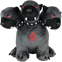 Ebros Gift الأسطورة اليونانية الأسطورية Underworld Hell Hades Hydra Hound Dogs Cerberus Soft Figurine 9 "Tall Collectible Olympian Gods Three Headed Guardian Dog
