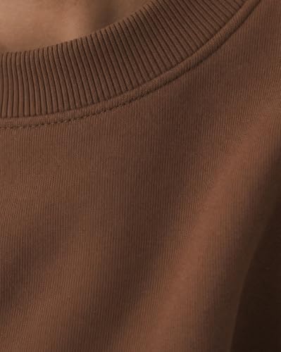 Image of Nobero Sweatshirts for Man Stylish | 280 GSM Rich Cotton Fleece Solid Regular Fit Full Sleeve Sweatshirt for Men | Stylish Casual Wear Winter Crew Neck Sweatshirt for Men