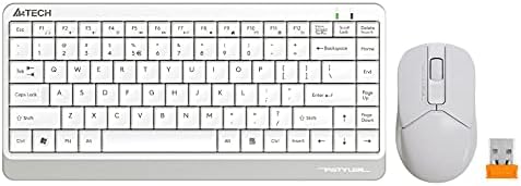 A4tech FG1112 Fstyler Kablosuz Q Türkçe FN-Multimedya Mini Klavye + 1200Dpi Nano Optik Mouse Beyaz SET