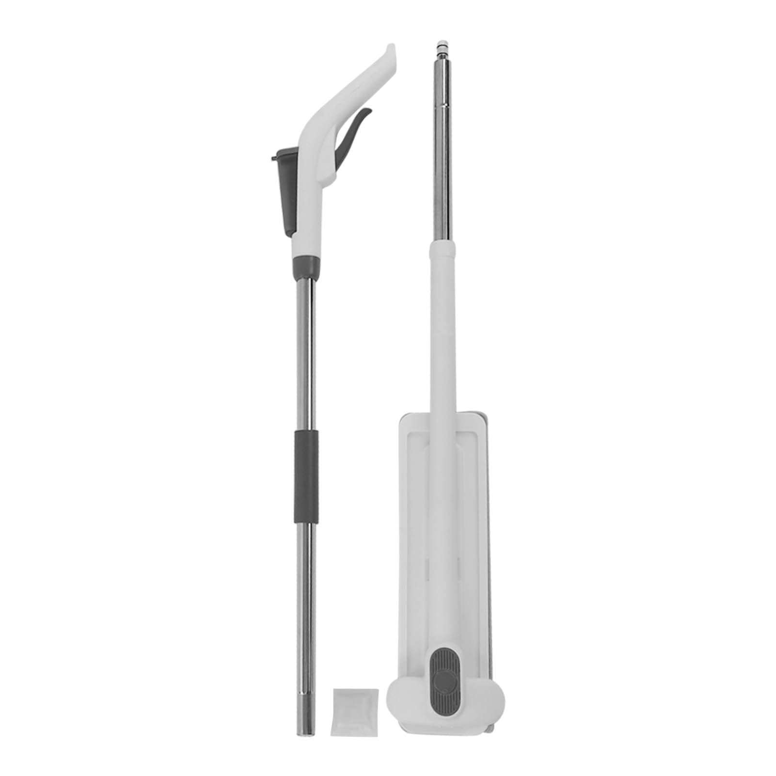 Trapeador en Aerosol, Trapeador Plano Seco y Húmedo 2 en 1 con Paño Lavable Extraíble para Limpieza de Pisos del Hogar (Paneles de 36 cm.)