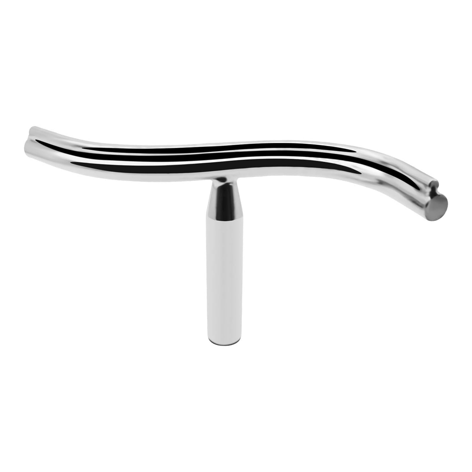 Soporte curvado de acero inoxidable para herramientas de torno de 12 pulgadas, soporte de herramientas de torno de madera con forma para torneado de cuencos, soporte de herramientas de torno
