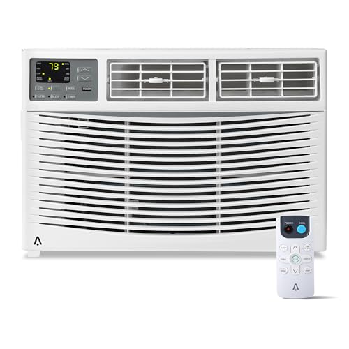 Image of 8000 BTU Window Air Conditioner,Up to 450 Sqf, Window AC Units with Cool and Fan Functions,Quiet Operation with wifi and Remote Control,3 Cooling & Fan Speeds, Auto Restart