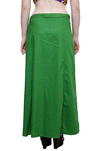 Image of Pistaa's combo of Women's Cotton Best Plain Solid Indian Readymade Inskirt Saree petticoats