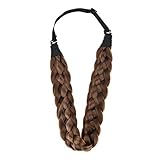 winwintom Bohemia Style Synthetic Hair Braided Headband, Women Girls Classic Chunky Wide Plaited...