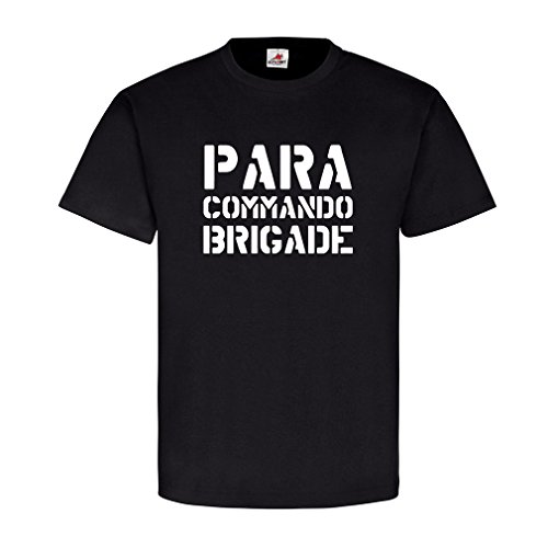 T-shirt para Commando Brigade Belgique parachutiste coton pour randonnée