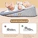 Jixdyu Dreamnest Baby Bed,Rest Nest - Baby Bed Acid Reflux with Strap,for Comfortable Play & Feeding Support (Regular with Strap)