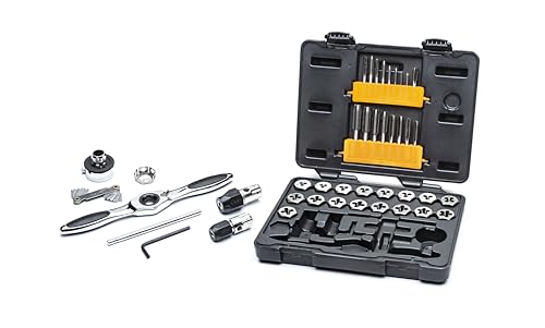 Image of GEARWRENCH 42 Piece Ratcheting Tap & Die Set, Metric - 3886