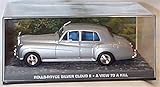Druckguss-Modell Universal Hobbies James Bond 007 Rolls Royce Silver Cloud II A View to a Kill Filmszene, Auto, Maßstab 1:43, Druckguss-Modell