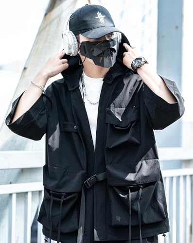 Niepce Inc Japanese Streetwear Techwear Men's Windbreaker Jackets3