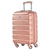 Flight Knight ABS 3 Tailles Valise Legere Compatible avec Air France, Hop! easyJet, RyanAir Et Bien d’autres! Bagage a Main 55x35x20 cm Et Bagage en Soute Grande avec 4 Roues.