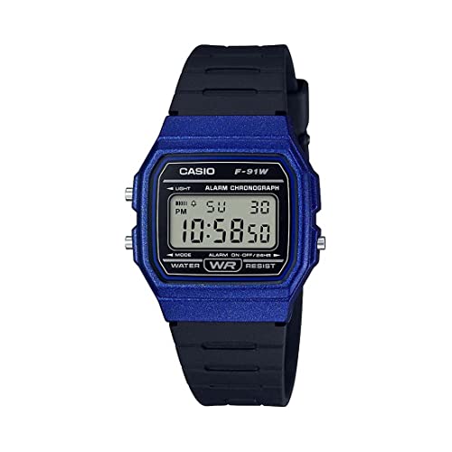 Relógio Digital Feminino Casio F-91WM-2ADF