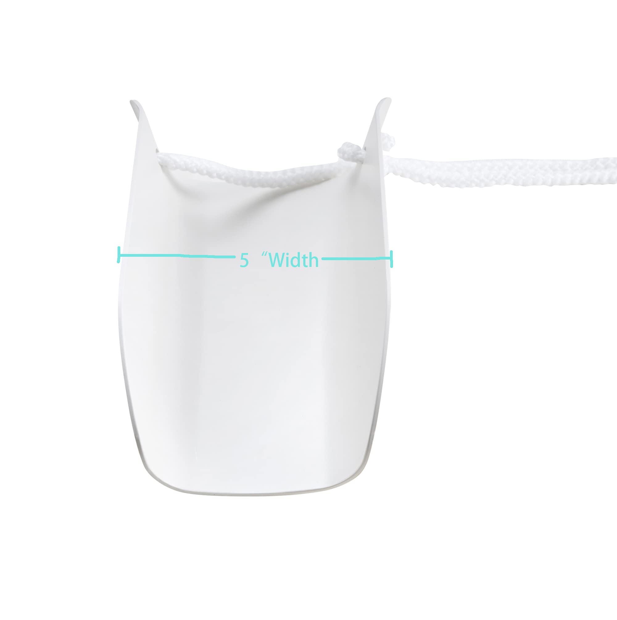 Cow & Cow – Ayuda ancha para calcetines con asas de espuma y cordón de ajuste de longitud