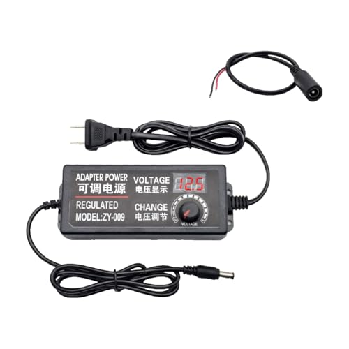 Adaptateur 3-12V 6A évitez les surtensions grâce à l'affichage horizontal