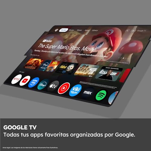 Haier QLED 4K UHD H43Q80FUX - 43", Smart TV, Google TV, Dolby Atmos y Dolby Vision, HDR 10+, Smart Remote Control, Google Assistant, Bluetooth 5.1, DBX TV, HDMI 2.1 x 4, Sin Marcos, 2025 - imagen 4