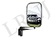 BRITPART MIRROR AND ARM ASSEMBLY SET OF 2 FOR LH AND RH SIDE COMPATIBLE WITH LAND ROVER DEFENDER 90 110 1983-2016# MTC5217 X2