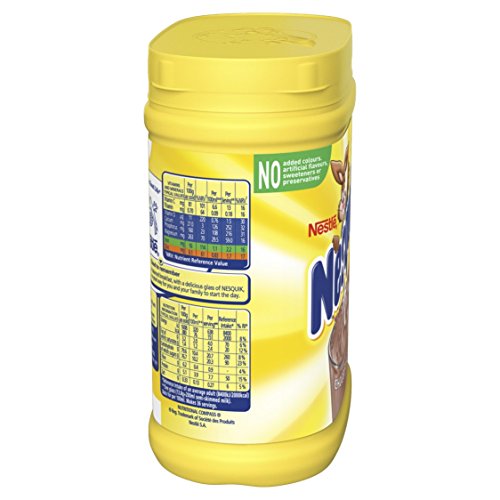 Image of Nestle Nesquik Chocolate Flavour Milkshake Mix, 17.64 oz / 500 g