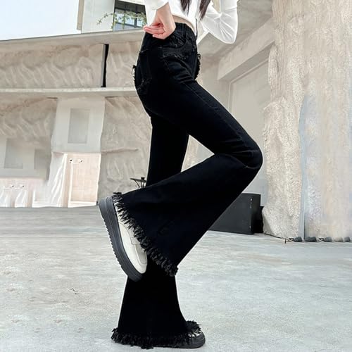 Jeans fille large idéal pour le collège et les sorties mode