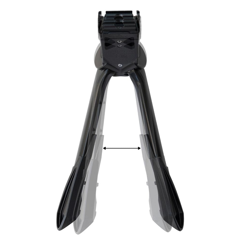Ursus Jumbo Verstellbarer Doppelständer, schwarz, 300 mm