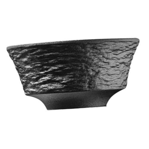 Vaguelly tazón de afeitar jabón afeitar jabón de afeitar tazón de jabón tazón de multiusos shaving soap bol cuenco de afeitar decorativo cuenco de afeitar de jabón cerámica Black