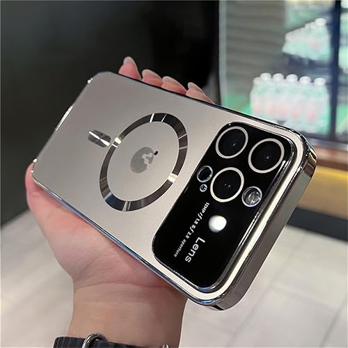 Couverture antichoc iPhone 13 Pro Max grise avec dos nano mate rigide