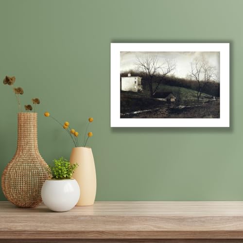 Impression d'art Andrew Wyeth Evening At Kuerners affiche de qualité musée Spiffing Prints