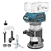Produktbild KATSU FIT-BAT 21V Brushless Akku-Holztrimmer Laminator Router Joiners Werkzeug, bürstenloser Motor, mit 3 Spannzangen 1/4", 6mm und 8mm, ohne Akku 102750