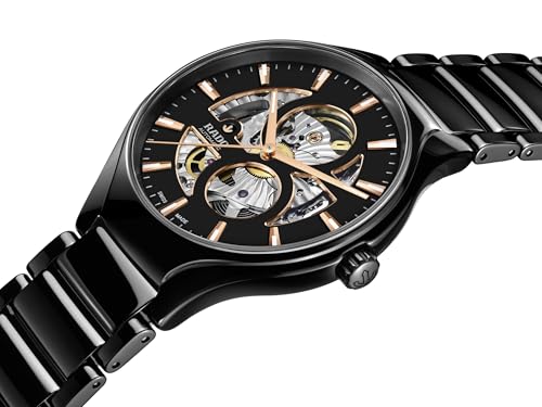 Rado -New True-Unisex-Swiss Automatic Watch-High-Tech Ceramic-Sapphire Crystal -40mm2