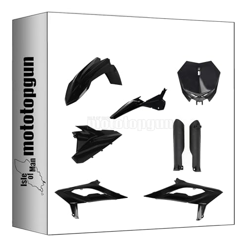 Kit cache carenage noir Acerbis 0025496.090 plastique Beta RX 300 2024