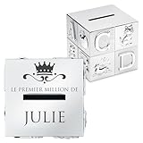 PRATIQUE : La tirelire Maverton peut aussi bien avaler les pièces de monnaie qu’encaisser les billets de banque. Elle est équipée d'une ouverture verrouillable, ce qui permet à votre enfant de compter son argent à tout moment sans avoir à casser l’objet. C’est un superbe MUST HAVE pour tous les petits économes. Elle aura certainement une place d'honneur sur le bureau, la table de chevet ou l’étagère - dans la chambre de chaque enfant.