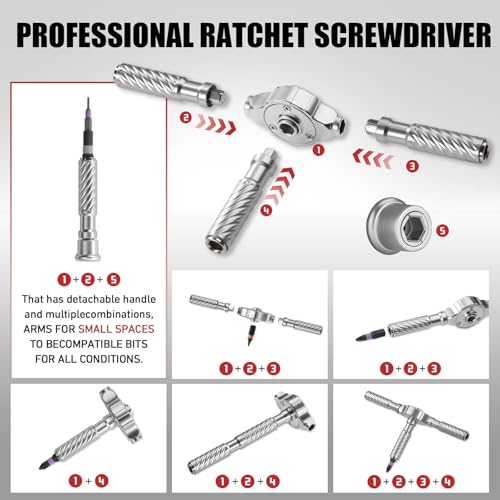 VMAN Ratchet Screwdriver Set