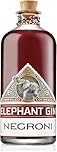 Elephant Gin Negroni, 28% ABV, 70cl - Ready to Drink | Barrel Aged Negroni | No Artificial Additives