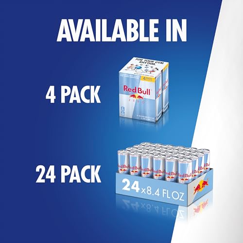 Red Bull Energy Drink, Total Zero, 8.4 Fl Oz, (Pack of 24)