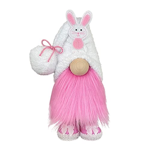 Ostern Wichtel Ostern Deko Hasen Ohren Puppen Zwerge Dekorationen Ostern Plüschpuppe Ostern Deko Hasen Wichtel Plüsch Osterhase Gnome Ornament Zuhausedekoration Tischdekoration Osternschmuck Cover
