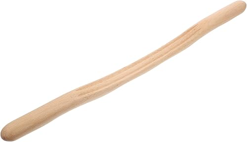 Escobilla de masaje tradicional tailandesa china herramienta de masaje de madera para cuerpo, pies, manos, cuello, masaje de espalda (mango