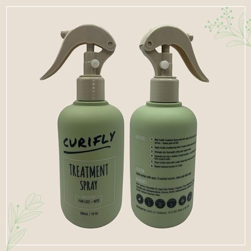image for Curifly All-Natural Lice Treatment Spray for Kids & Adults – Head Li