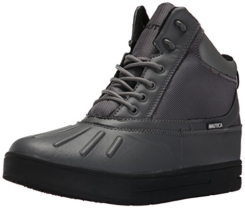 Preisvergleich Produktbild Nautica Herren New Bedford Stiefelette, Anthrazit glatt, 47 EU