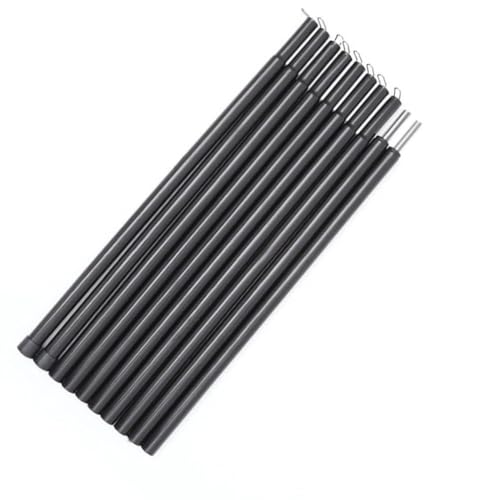 NEIQIUWING Barres de tente télescopiques pour caravane, randonnée, camping, tonnelle, barres réglables
