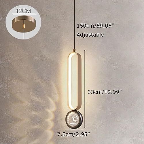 Lámpara pequeña nórdica para mesita de noche en ambientes modernos 6