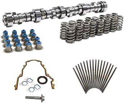 Brian Tooley BTR Truck Norris Camshaft for Gen 3/4 LS 4.8 5.3 5.7 6.0 6.2 LS1 Vortec (Cam, Springs, Seals, Pushrods, Install Gasket)