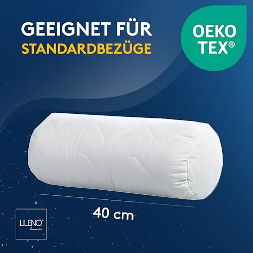 LILENO HOME Nackenrolle 15x40 cm (1er Set)