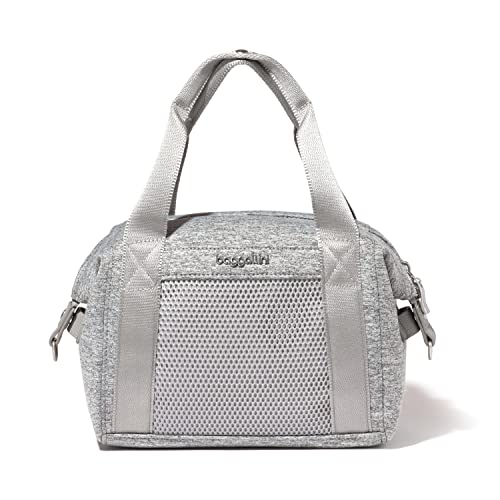 Baggallini Women's Day Mini Duffel, Heather Grey Neoprene, One Size