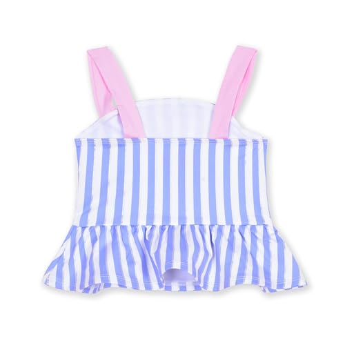 Disney Minnie Mouse Girls UPF 50+ Bathing Suit Tankini Top and Bikini Bottom Swimsuit Set for Toddlers3