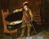 YIMACBJXX Famoso Lienzos Fotos Póster de Lienzo Oliver Cromwell con la bara di Carlo I di Hippolyte Delaroche para la Decoración del Hogar del Dormitorio 60x90cm