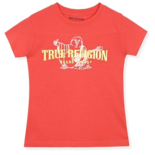 Image of True Religion Girls Jeans Shorts Set Girls Denim Short and Fashion Tee Shirt Clothing Set for Kids
