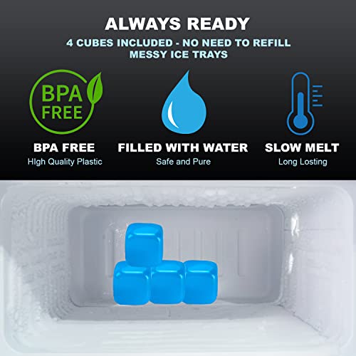 Circulating Cold Water Therapy Kit Gen 2 By Arctic Ice Clear – Ice Machine With Universal Pad 3-Strap Wrap And 4 Cold Cubes (Arctic Ice Clear Kit) #TOP5
